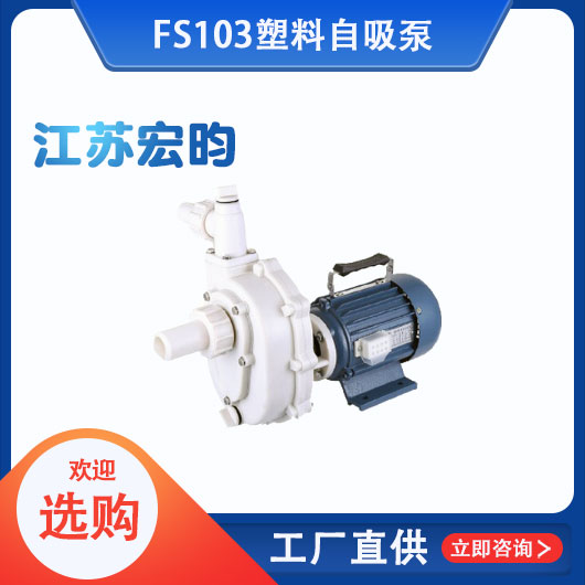 FS103塑料自吸泵